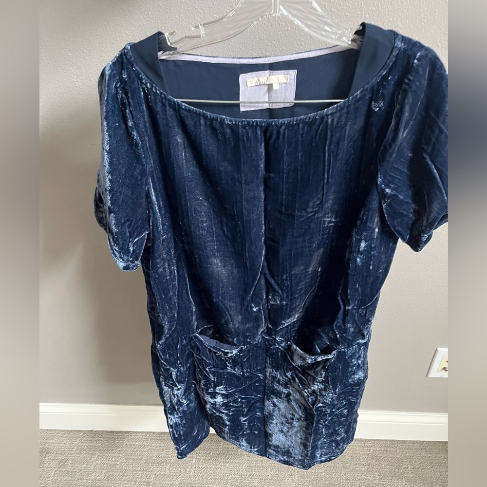 Anthro Floreat brand velour dress.